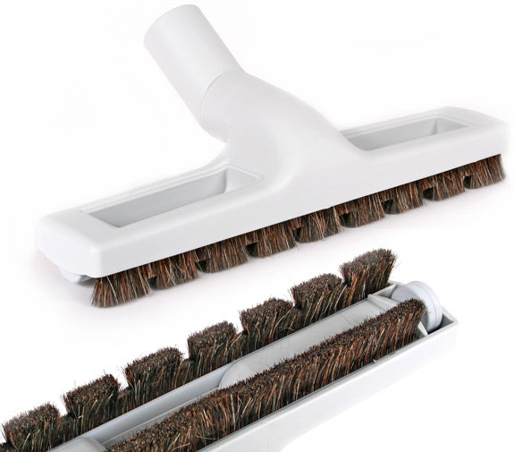 12-inch Deluxe Hard Floor Brush with Wheels