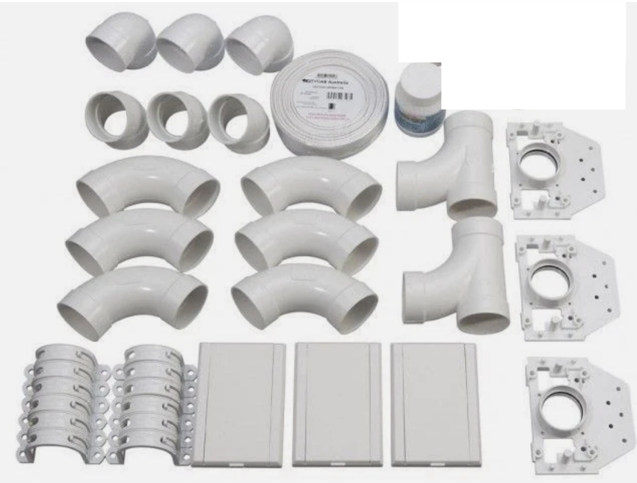 Installation Kit for 225 M² home | 3-inlet