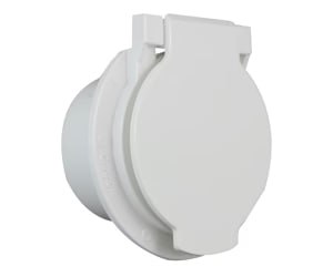 Utility Inlet Valve Ducted vacuum system